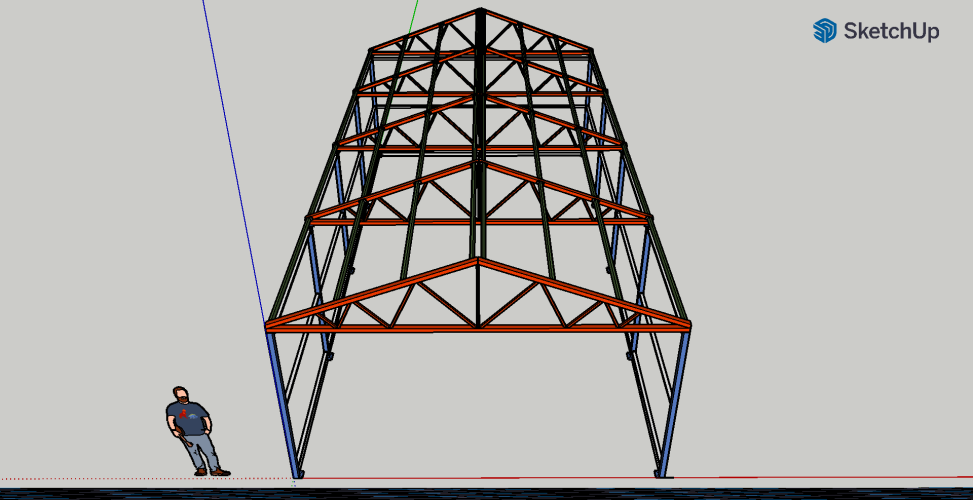 Tania konstrukcja stalowa