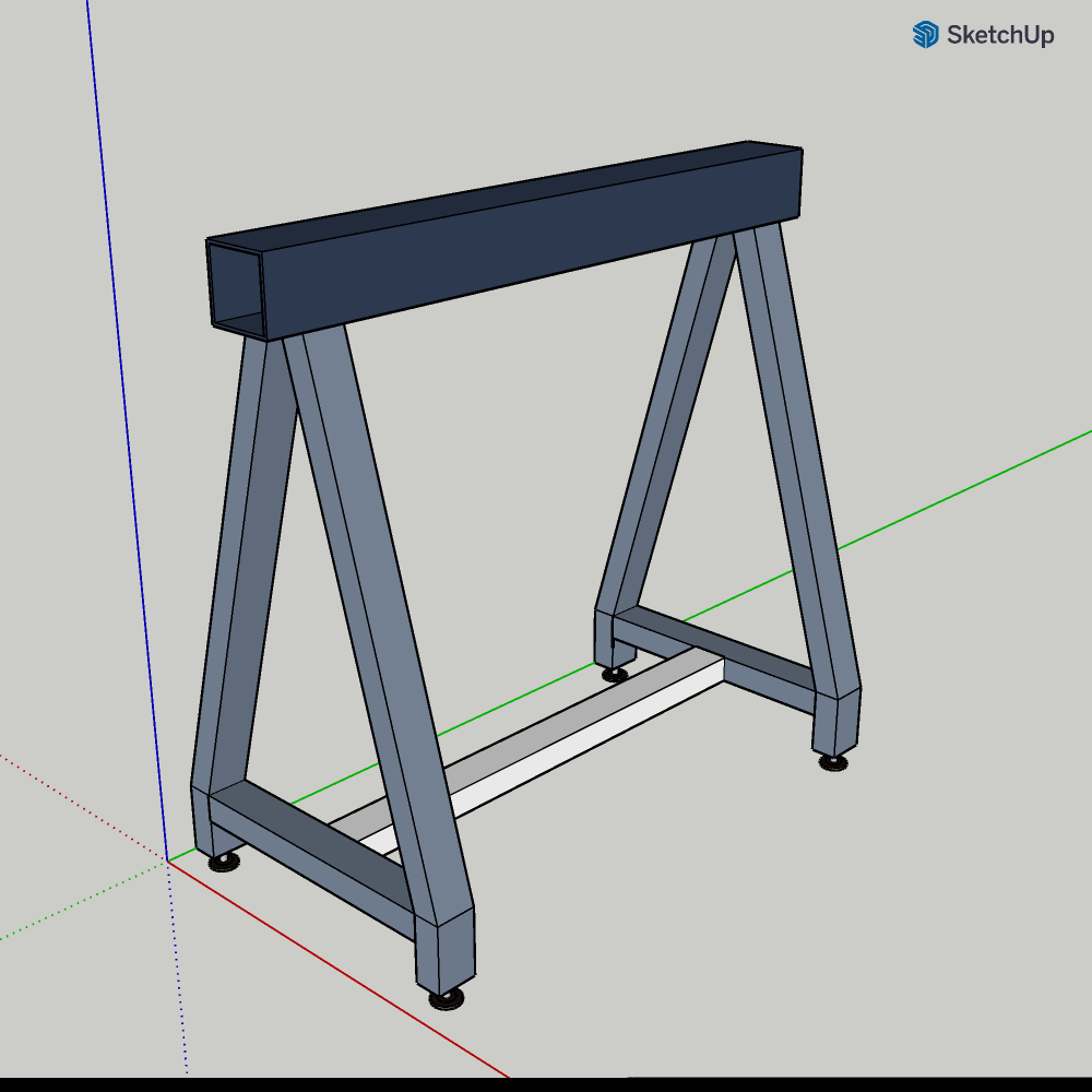 Komplet stojaków do ciężkich zastosowań